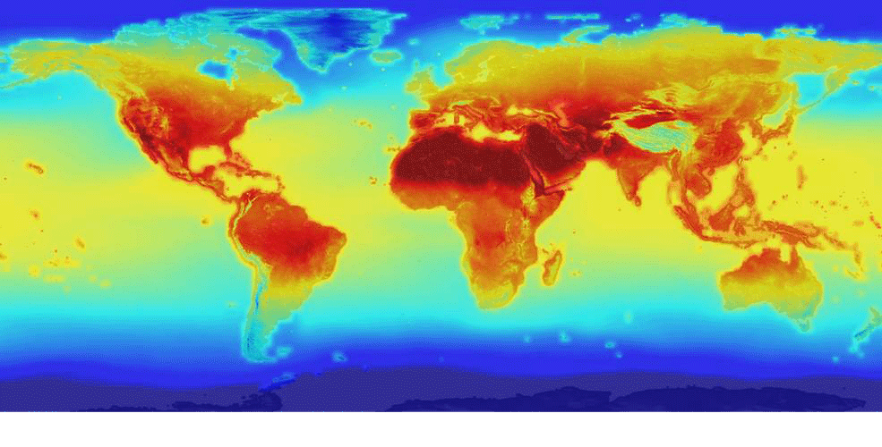 heat map